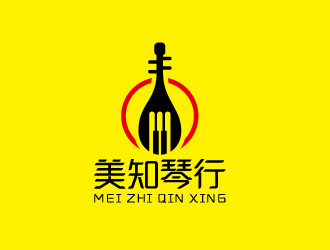 周金進(jìn)的美知琴行樂器教育logologo設(shè)計