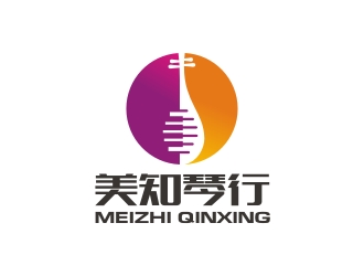 美知琴行樂器教育logologo設計