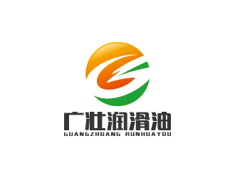 王濤的潤滑油綠色負空間logo圖標logo設計