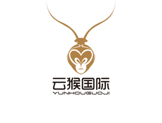 孫金澤的云猴國際貿易祥云美猴王logologo設計