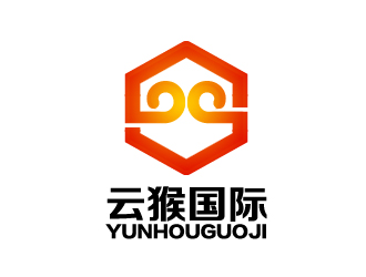 余亮亮的云猴國際貿易祥云美猴王logologo設計