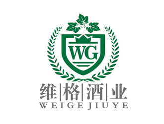 趙鵬的維格紅酒酒業(yè)logo設(shè)計(jì)