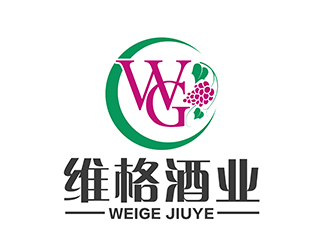 潘樂的維格紅酒酒業(yè)logo設(shè)計(jì)