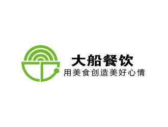 張俊的大船餐飲（公司名稱：寧波大船餐飲管理有限公司）logo設(shè)計(jì)