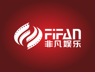 何嘉健的FIFAN/非凡娛樂logo設(shè)計(jì)