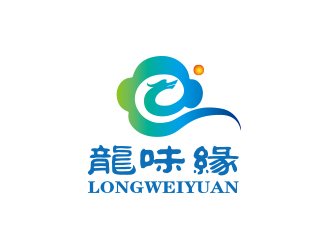 孫金澤的龍味緣特色食品商標logo設計