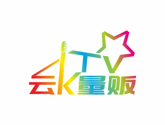 湯儒娟的云K量販KTVlogo設計