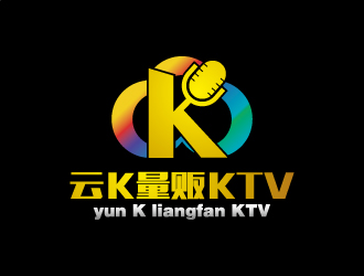 張俊的云K量販KTVlogo設(shè)計