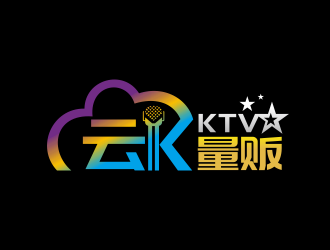 林思源的云K量販KTVlogo設計