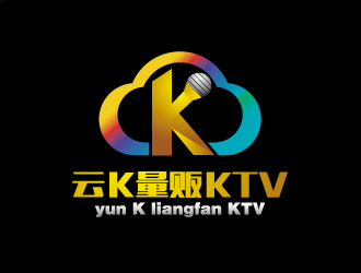 張俊的云K量販KTVlogo設(shè)計