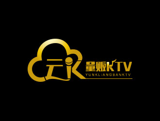 朱紅娟的云K量販KTVlogo設計