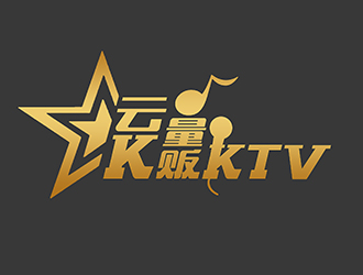 潘樂的云K量販KTVlogo設計