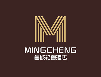 吳曉偉的名城輕奢酒店logo設(shè)計