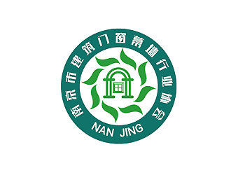 秦曉東的南京市建筑門(mén)窗幕墻行業(yè)協(xié)會(huì)logo設(shè)計(jì)