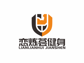 何嘉健的戀煉薈健身logo設(shè)計(jì)