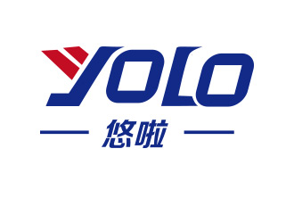 張艷艷的YOLO悠啦運動品牌logologo設計