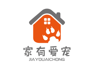 張俊的家有愛寵logo設計