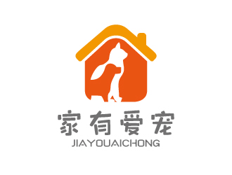 張俊的家有愛寵logo設計