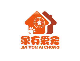 連杰的家有愛寵logo設計