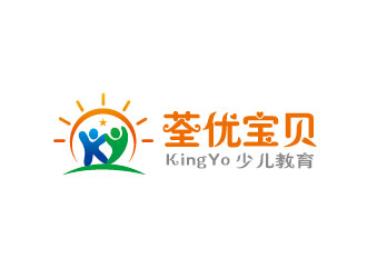 李賀的卡通字母logo設(shè)計 - 泉州市荃優(yōu)寶貝教育咨詢有限公司logo設(shè)計