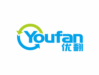 何嘉健的優(yōu)翻（Youfan）中日韓翻譯公司logo設(shè)計(jì)