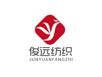 朱紅娟的東莞市俊遠紡織科技有限公司logo設計