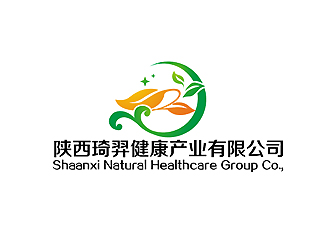 秦曉東的陜西琦羿健康產(chǎn)業(yè)有限公司/Shaanxi Natural Healthcare Group Co.,logo設(shè)計(jì)