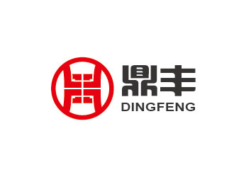 李賀的鼎豐logo設(shè)計