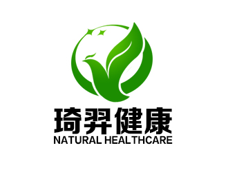 余亮亮的陜西琦羿健康產(chǎn)業(yè)有限公司/Shaanxi Natural Healthcare Group Co.,logo設(shè)計(jì)