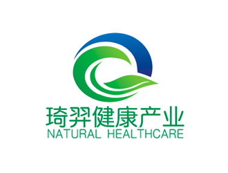 盛銘的陜西琦羿健康產(chǎn)業(yè)有限公司/Shaanxi Natural Healthcare Group Co.,logo設計