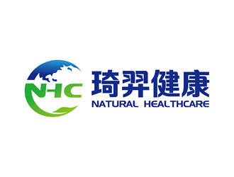 安冬的陜西琦羿健康產(chǎn)業(yè)有限公司/Shaanxi Natural Healthcare Group Co.,logo設計