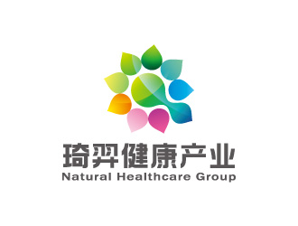 周金進的陜西琦羿健康產(chǎn)業(yè)有限公司/Shaanxi Natural Healthcare Group Co.,logo設計