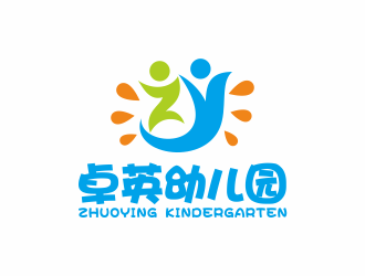 何嘉健的卓英幼兒園logo設計