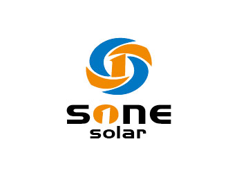 李賀的sone solar太陽能LED燈商標(biāo)設(shè)計(jì)logo設(shè)計(jì)