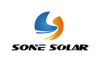 連杰的sone solar太陽能LED燈商標(biāo)設(shè)計(jì)logo設(shè)計(jì)