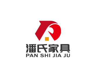 周金進的潘氏家具logo設(shè)計