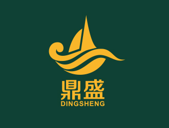 黃安悅的鼎盛logo設計