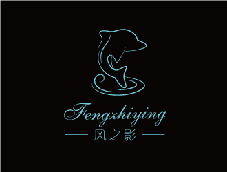 連杰的風(fēng)之影l(fā)ogo設(shè)計