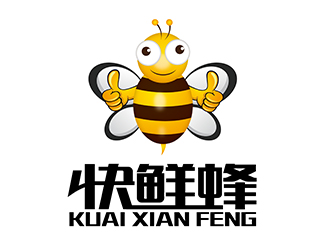 潘樂的快鮮蜂logo設計