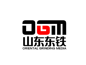 秦曉東的山東東鐵  ORIENTAL GRINDING MEDIAlogo設計