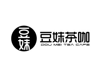 豆妹茶咖logo設(shè)計(jì)