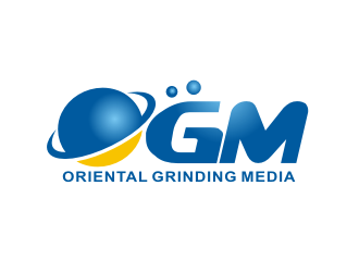 李杰的山東東鐵  ORIENTAL GRINDING MEDIAlogo設計