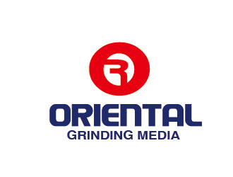 李賀的山東東鐵  ORIENTAL GRINDING MEDIAlogo設計