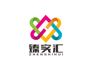 郭慶忠的臻實匯logo設計