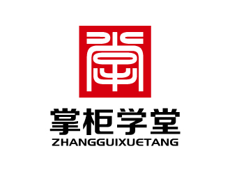 張俊的掌柜學(xué)堂logo設(shè)計