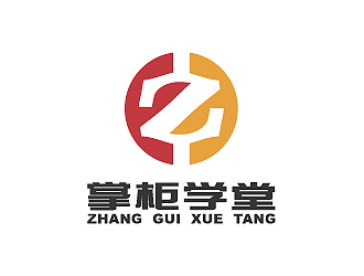 彭波的掌柜學(xué)堂logo設(shè)計