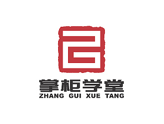 彭波的掌柜學(xué)堂logo設(shè)計(jì)