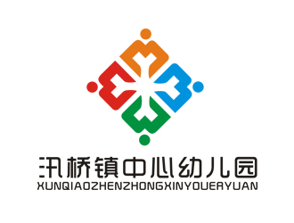 李正東的園標(biāo)/臨海市汛橋鎮(zhèn)中心幼兒園logo設(shè)計(jì)