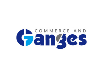 周金進的山東恒河商貿有限公司（Shandong Ganges Commerce and Trade Ltd）logo設計