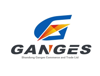 楊占斌的山東恒河商貿有限公司（Shandong Ganges Commerce and Trade Ltd）logo設計